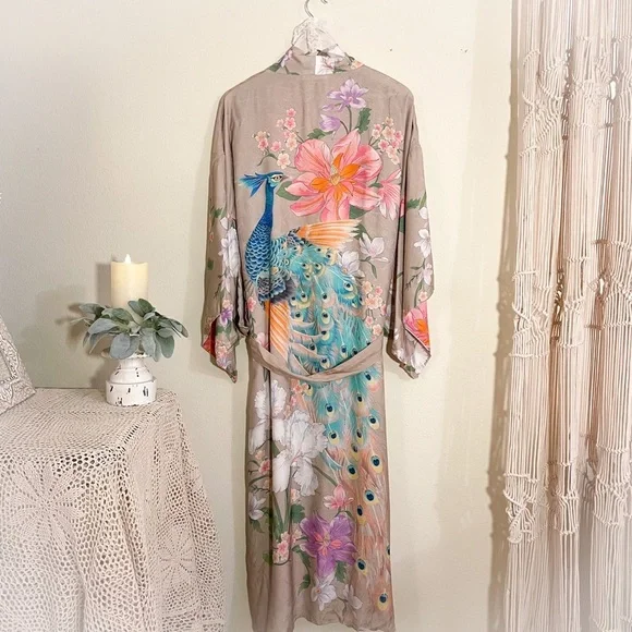 Spell Waterfall Maxi Kimono - Picture 5 of 14